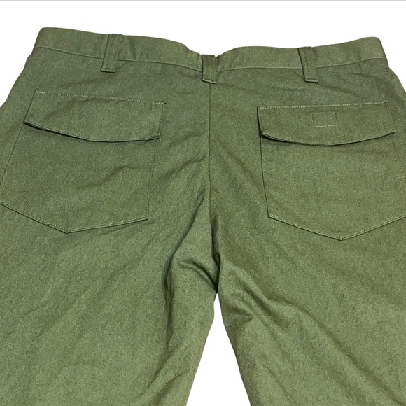 Vintage 90's FSS Pants Mens 40 x 30 Green Fire Fighting FR USFS Aramid USA Made - Picture 4 of 10